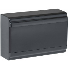 Корпус модульный пластиковый навесной ЩРН-П-12 PRIME черный IP41 IEK  MKP13-N-01-12-41-K02