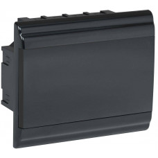 Корпус модульный встраиваемый пластиковый ЩРВ-П-9 PRIME черный IP41 IEK  MKP13-V-01-09-41-K02