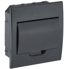 KREPTA 3 Корпус пластиковый ЩРВ-П-8 IP41 черная дверь черный IEK  MKP13-V-08-41-K02
