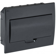 KREPTA 3 Корпус пластиковый ЩРВ-П-12 IP41черная дверь черный IEK  MKP13-V-12-41-K02