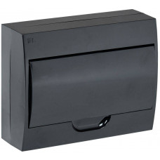 KREPTA 3 Корпус пластиковый ЩРН-П-12 IP41 черная дверь, черный IEK  MKP13-N-12-41-K02