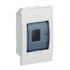 KREPTA 3 Корпус пластиковый ЩРВ-П-4 IP41 белый IEK  MKP12-V-04-40-20