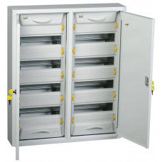 Корпус металлический двухдверный ЩРн-2x48з-0 36 УХЛ3 IP31 PRO IEK  MKM15-N-2X48-31-ZU