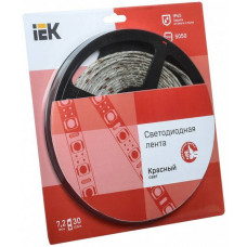 Лента LED 5м LSR-5050r30-72-IP65-12v светодиодная блистер IEK LSR2-6-030-65-1-05