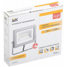 Прожектор СДО 07-20 светодиодный серый IP65 IEK LPDO701-20-K03