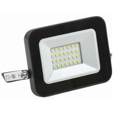 Прожектор СДО 06-20 светодиодный черный IP65 6500 K IEK LPDO601-20-65-K02